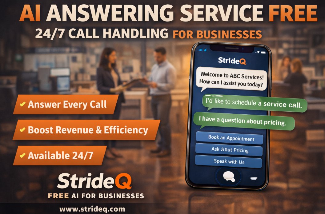 ai answering service free
