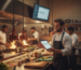 Smiling chef uses — ai phone ordering