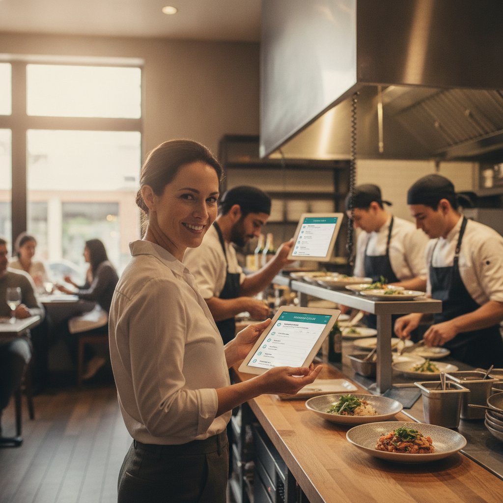 Restaurant staff member