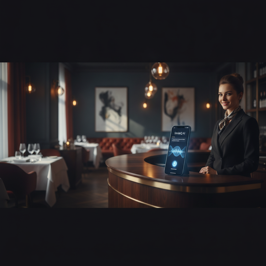 Dimly lit, — fine dining ai phone