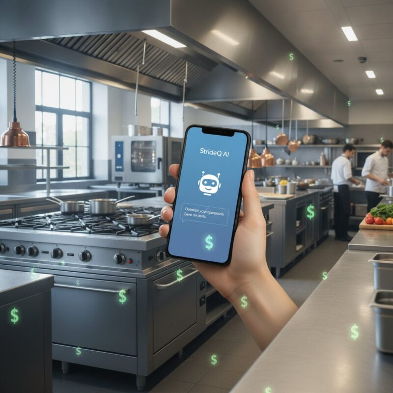 Modern kitchen — ai phone ordering roi