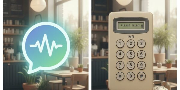 Split — ai phone ordering vs ivr